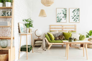 Decoracion vintage tropical