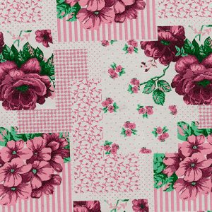 Telas artesanales cosidas a mano diseño Patchwork 001 | Telas online para interiores Jacquard de dibujo tejido | Descubre nuestras telas para tapizar de colores exclusivos y estampados únicos.